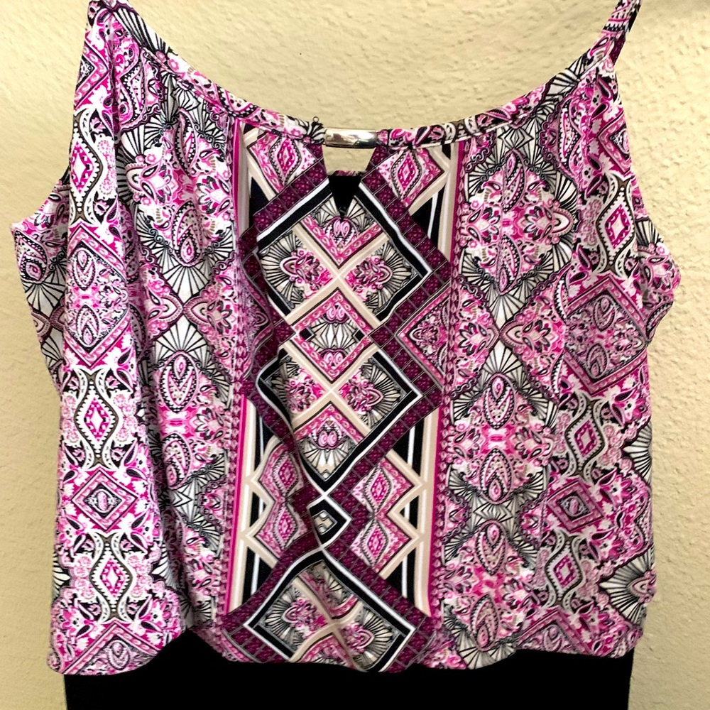 NWOT- Style & Co. Spaghetti strap dress, PM